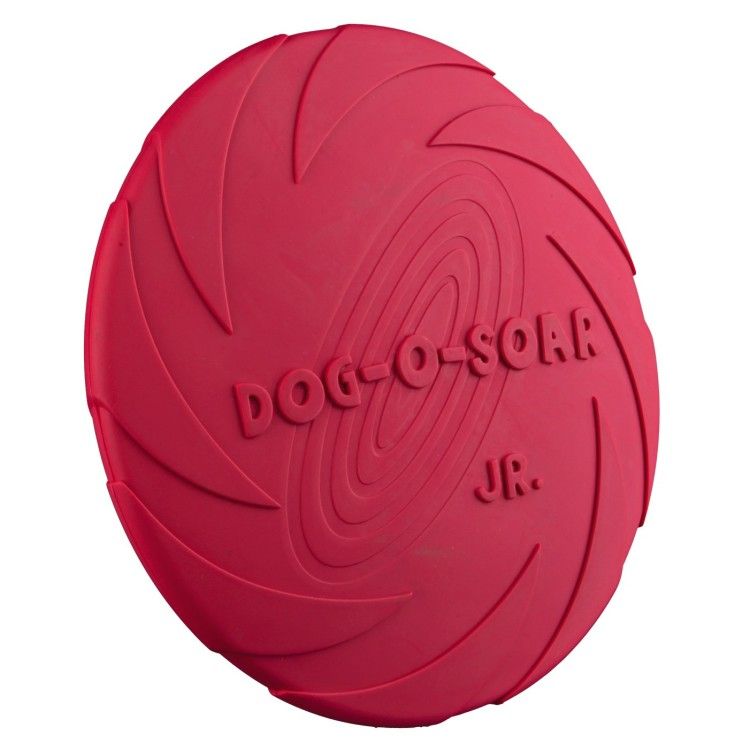 Jucarie Frisbee Cauciuc Natural 15 cm 33500 - roz