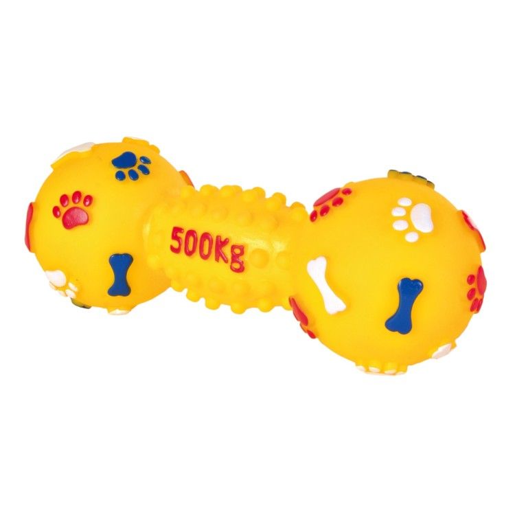 Jucarie Hantel Vinil 19 cm 3362 - galben