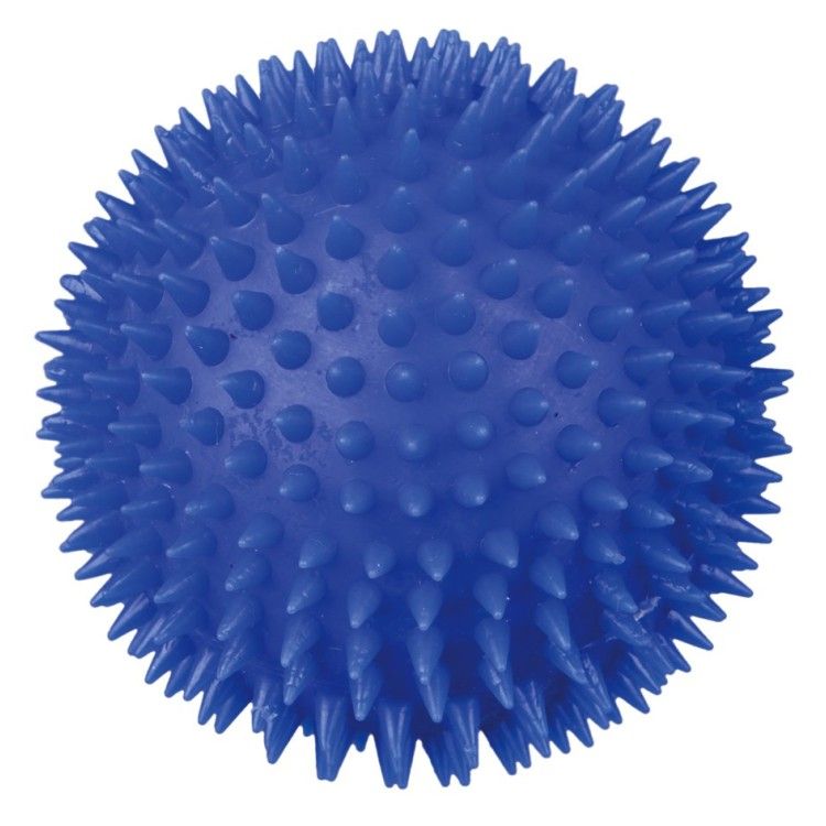 Jucarie Minge cu Tepi 10 cm Vinil cu Sunet 3412 - albastru