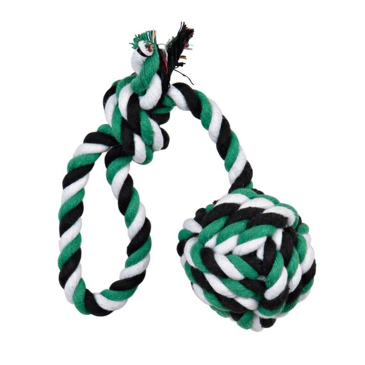 Jucarie Minge Din Sfoara 5.5 cm/30 cm 3268 - verde