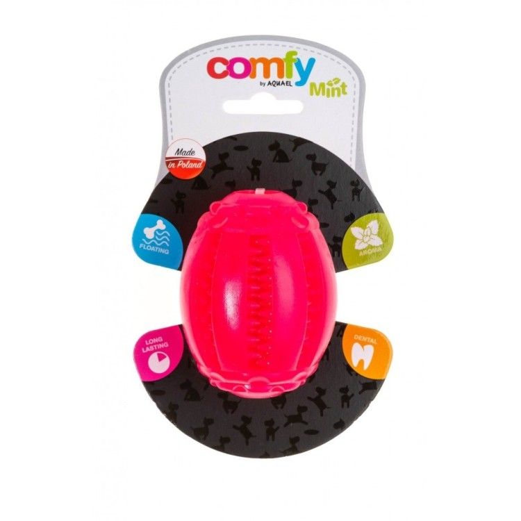 JUCARIE COMFY MINT DENTAL RUGBY PINK 8X6.5CM