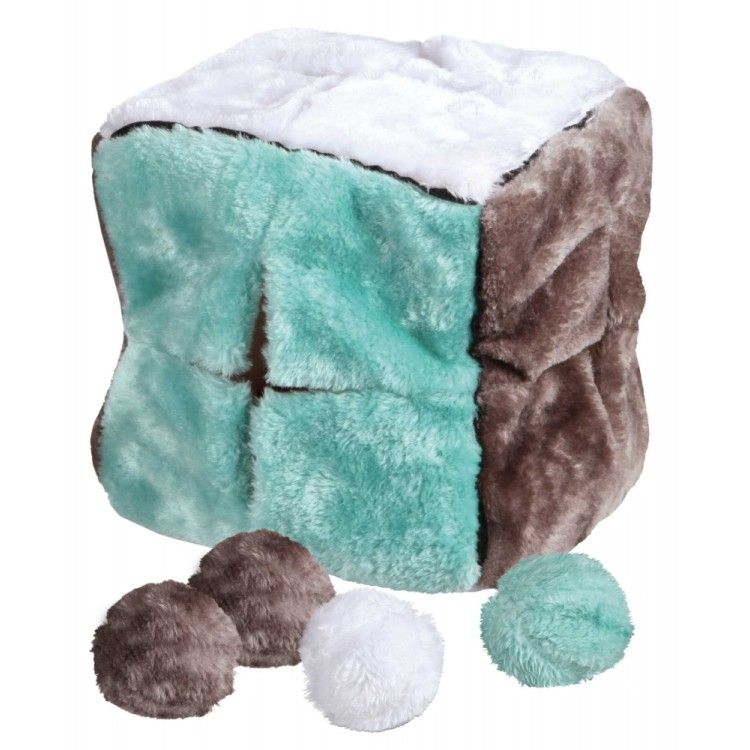 Jucarie pentru caini cub plush 21 x 21 x 21 cm 3613 (Accesorii Caini)