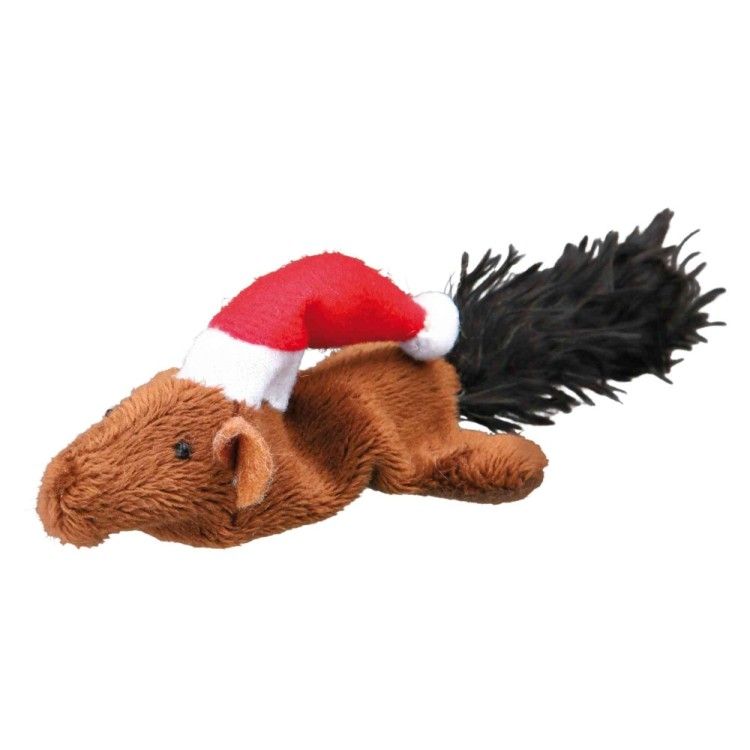 Jucarie Pentru Pisici - Veverita Si Soricel 14-17 Cm 92382