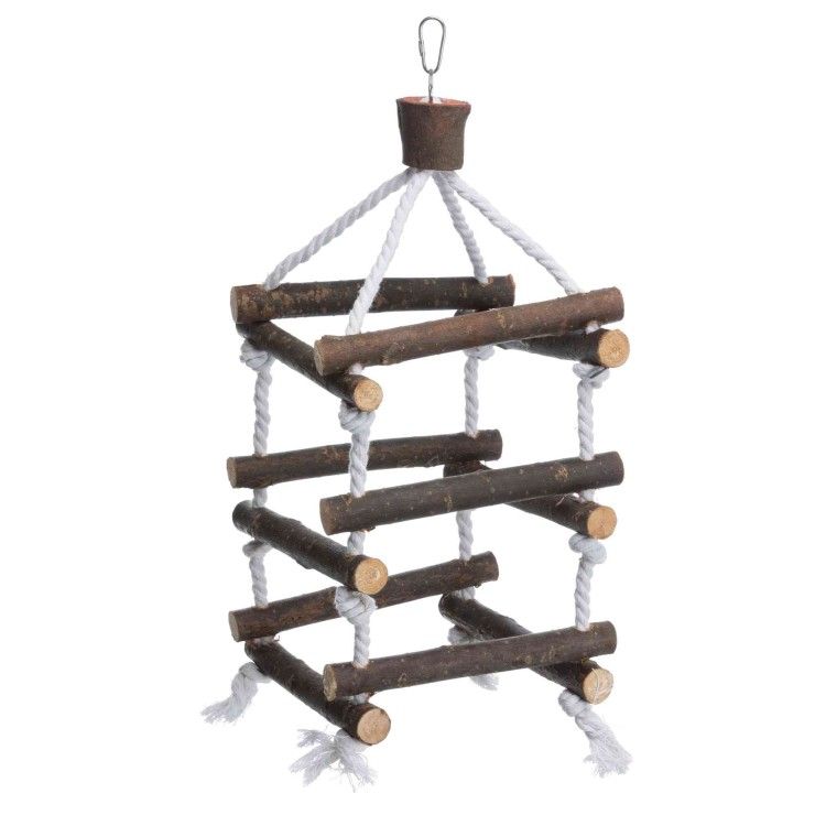 Jucarie Scara Natur cu Sfoara 51 cm 5887