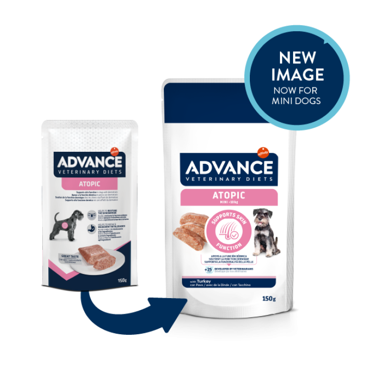Advance Veterinary Diets Dog Atopic Derma Care, 8x150 g (Diete Veterinare - Caini)