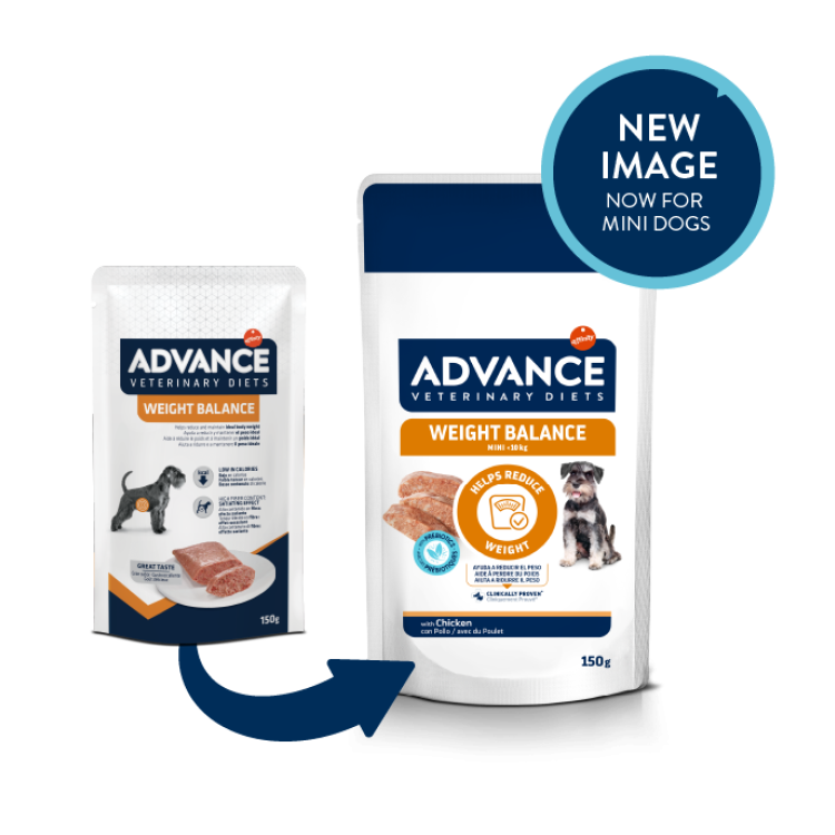 Advance Veterinary Diets Dog Weight Balance, 8x150 g (Diete Veterinare - Caini)