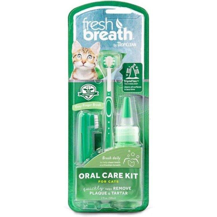 Oral Care Kit for Cats, 59 ml
