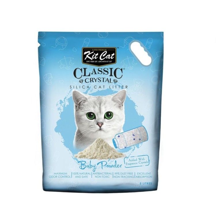 Kit Cat Crystal Baby Powder, 5 l