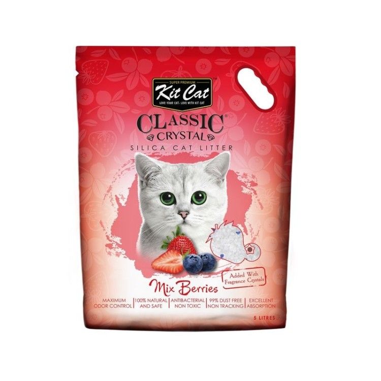 Kit Cat Crystal Mix Berries, 5 l
