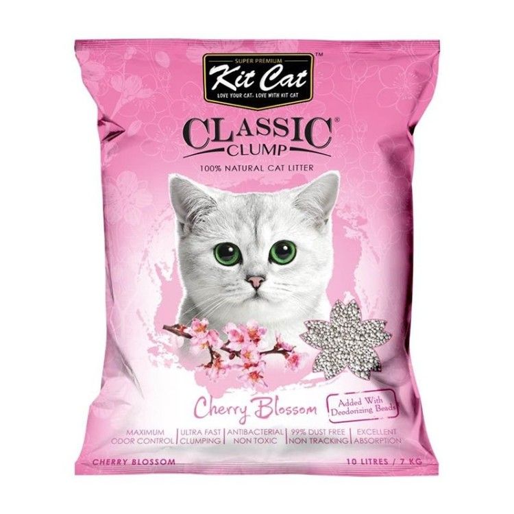 Kit Cat Litter Cherry Blossom, 10 l
