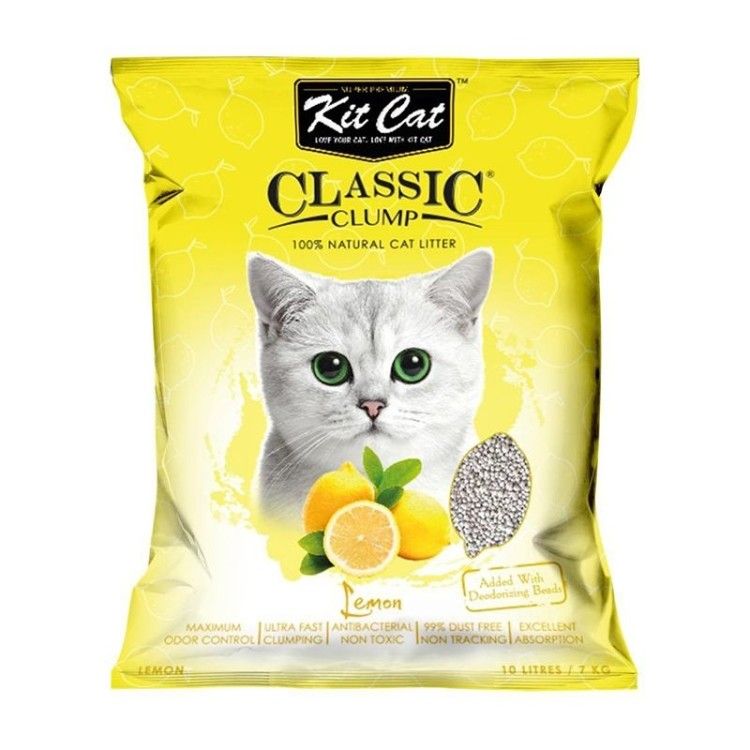 Kit Cat Litter Lemon, 10 l