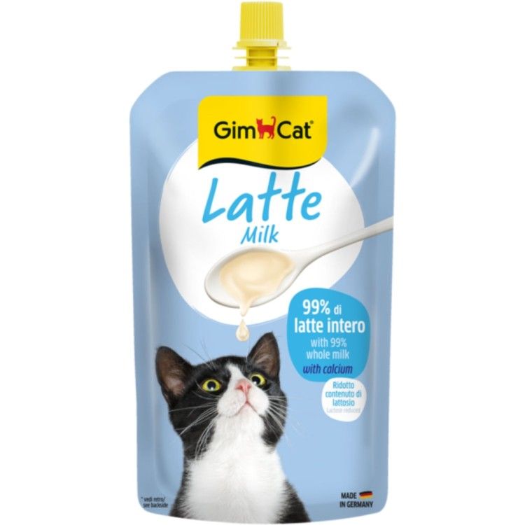 Lapte pentru pisici GimCat, 200 ml (Delicii - Pisici)