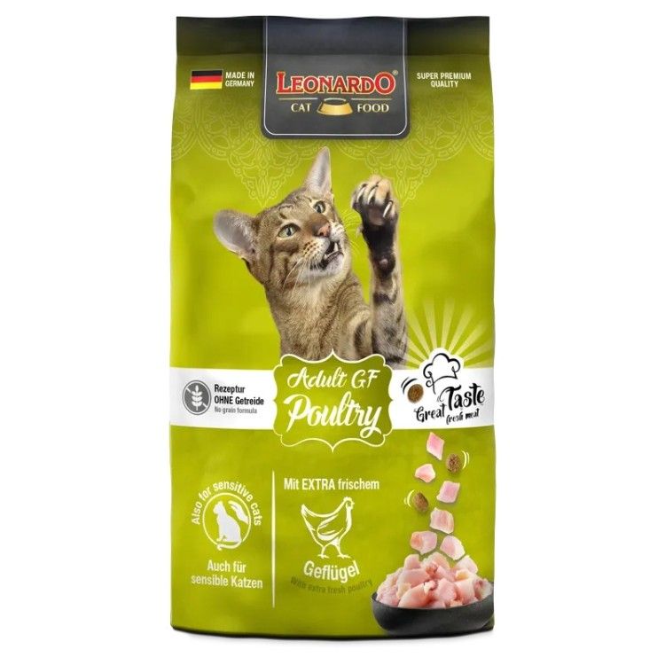 Hrana uscata pisici, Leonardo Adult Grain Free Pasare, 7.5 kg (Hrana Uscata - Pisici)