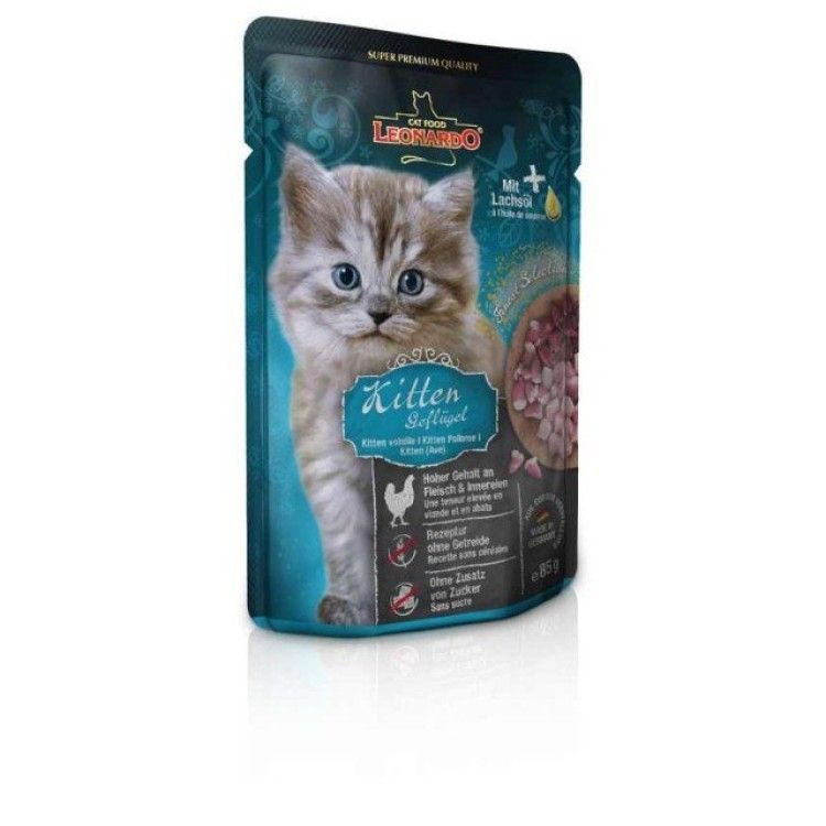 Hrana umeda pisoi, Leonardo Kitten, 85 g (Hrana Umeda - Pisici)