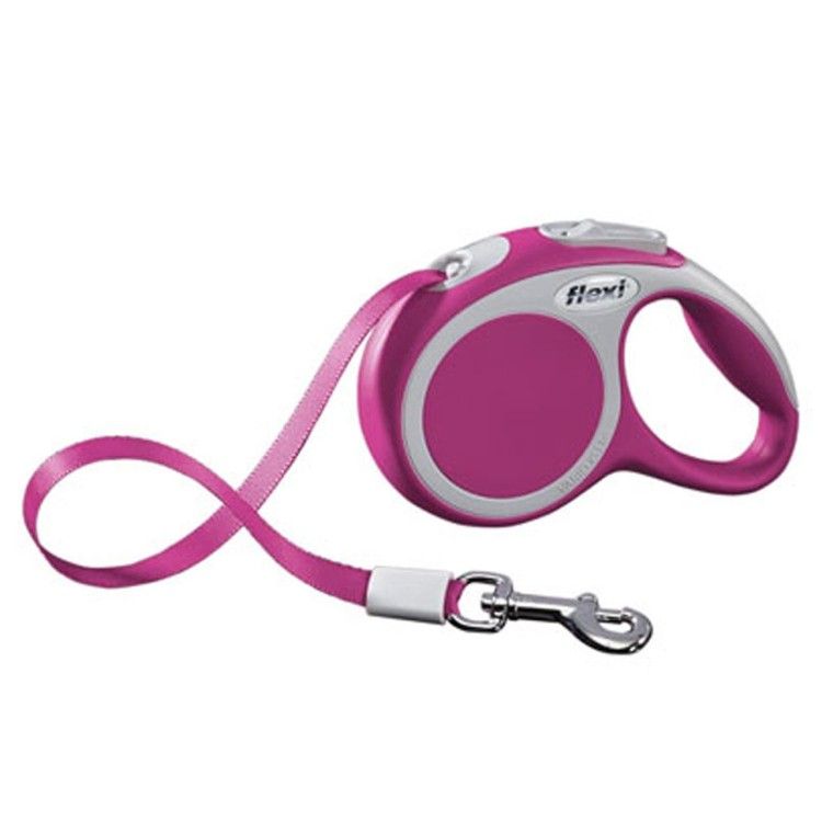 LESA PENTRU CAINI FLEXI VARIO BANDA XS 3M-12KG PINK/19856