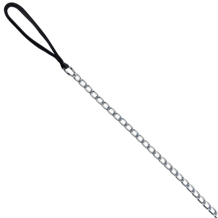 Lesa Lant Clasic Maner Chinga 1.10 m/2 mm Negru 14011