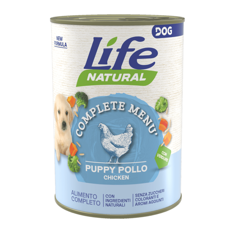 Hrana Umeda Caini, Life Dog Puppy Nutrition Plus, Pui, 400 g (Hrana Umeda - Caini)
