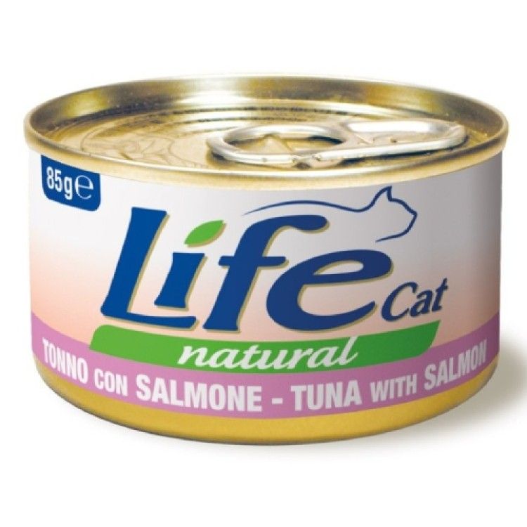 Hrana Umeda Pisici, Life Cat, Ton & Somon, 85 g (Hrana Umeda - Pisici)