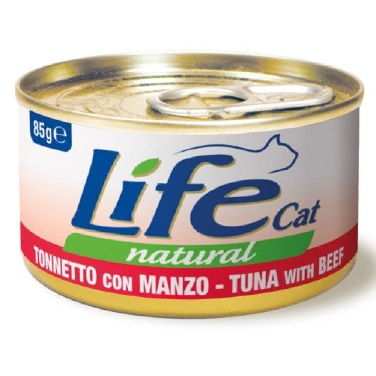 Hrana Umeda Pisici, Life Cat, Ton & Vita, 85 g (Hrana Umeda - Pisici)