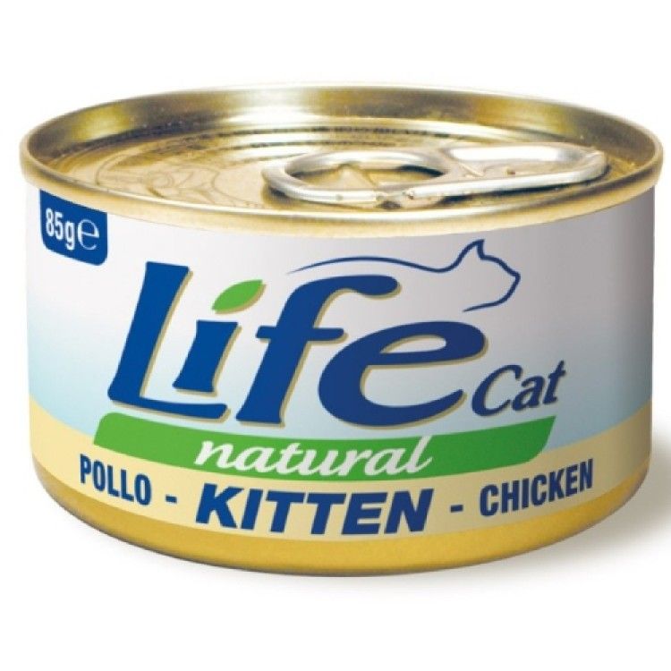 Hrana Umeda Pisici, Life Cat, Kitten, Pui, 85 g (Hrana Umeda - Pisici)