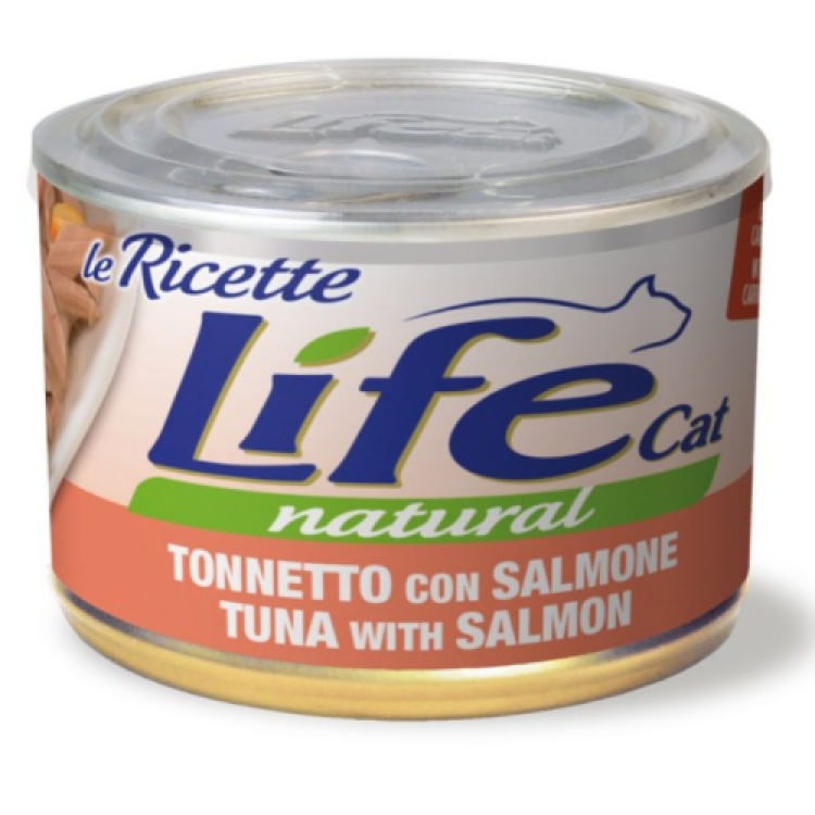 Hrana Umeda Pisici, Life Cat, Ton, Somon & Morcov, 150 g (Hrana Umeda - Pisici)