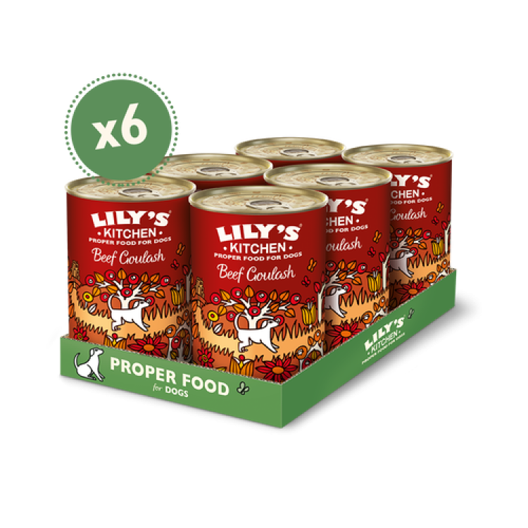 Lily's Kitchen Beef Goulash Tin 6x400 g