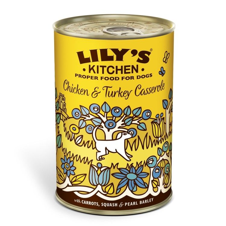 Lily's Kitchen For Dogs Chicken & Turkey Casserole 400g