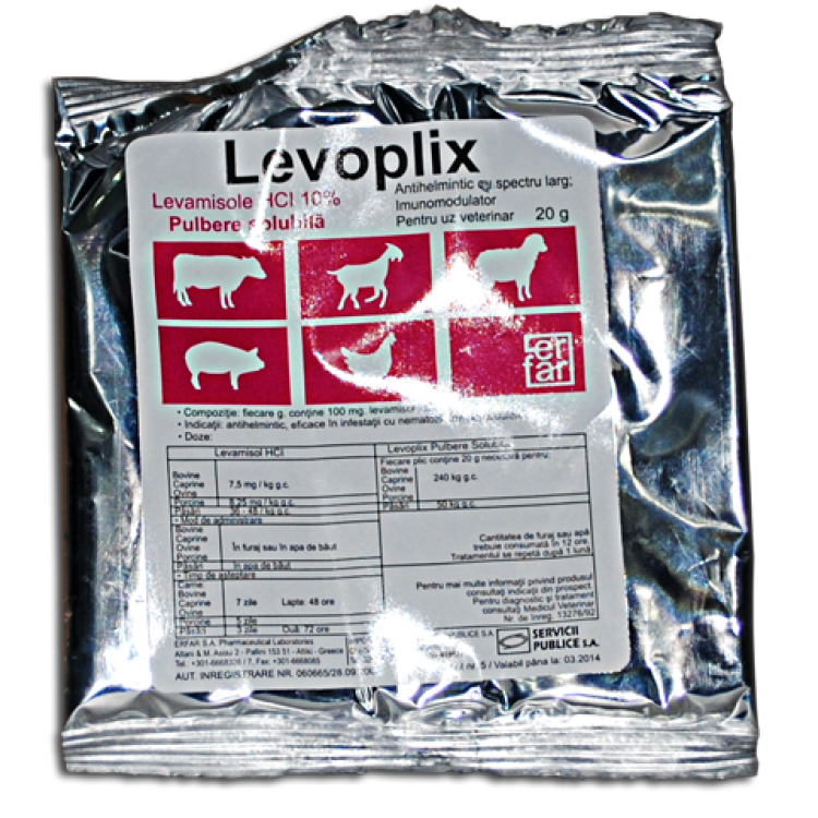 LEVOPLIX 10%, 20 g