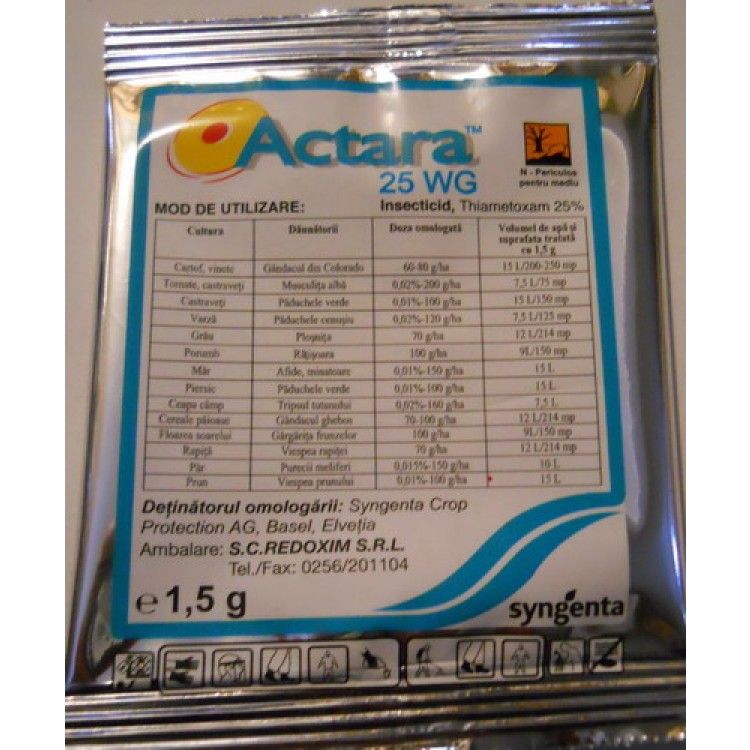 ACTARA 25 WG - 1,5 GR