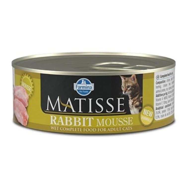 Matisse Cat Mousse Rabbit, 85 g