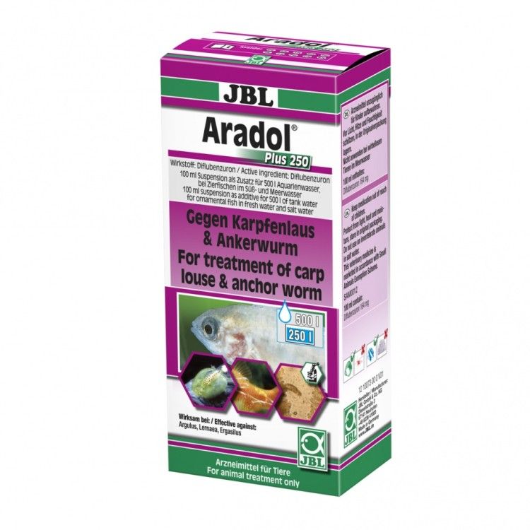 Medicament  JBL Aradol  Plus 250 / 100ml pentru 500 L