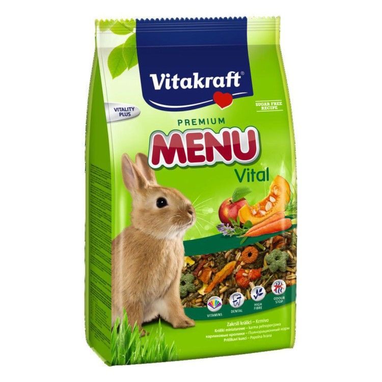 Hrana Iepuri Vitakraft Premium Menu, 500 g