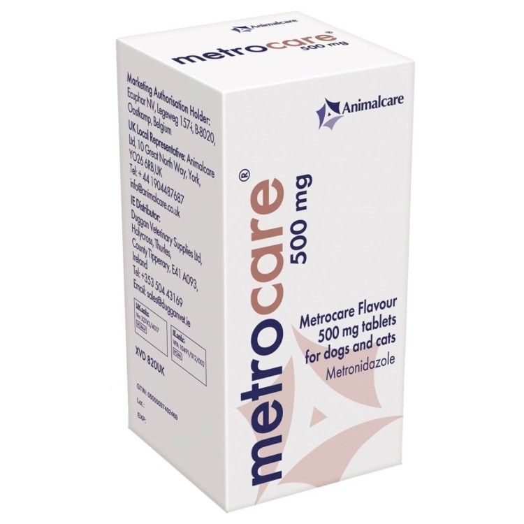 Metrocare, 500 mg/ 250 tablete