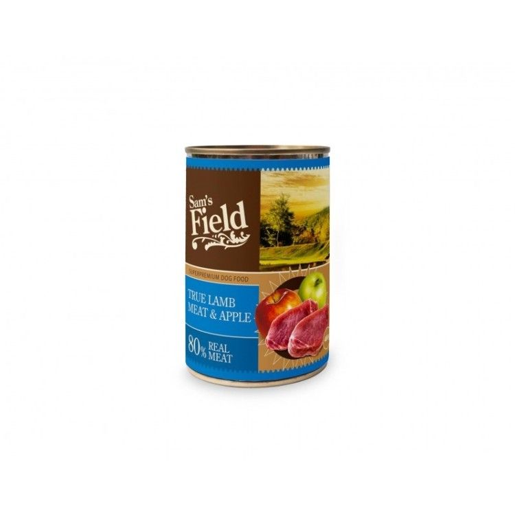 Sam´s Field True Meat Lamb & Apple, 400 g
