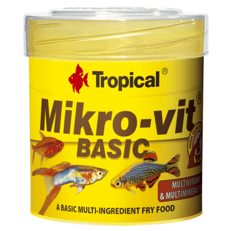 Mikro-Vit Basic, Tropical Fish, 50 ml/ 32 g