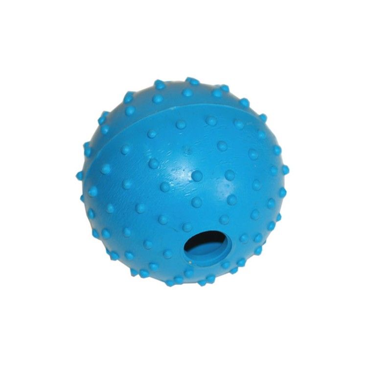 Jucarie câine Minge cauciuc cu clopoţel 7cm- PetMart Pet Shop Online