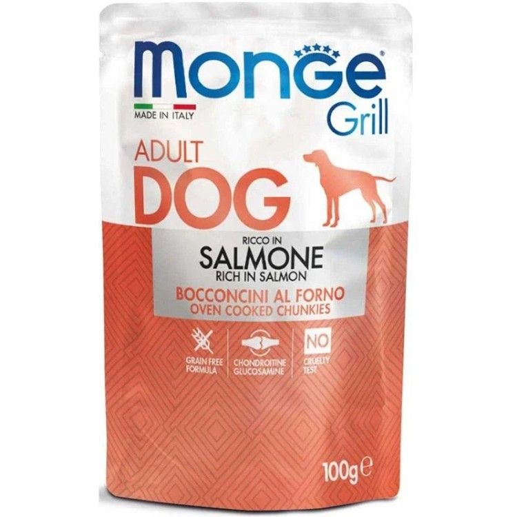 Monge Grill Adult Dog, Somon, 100 g