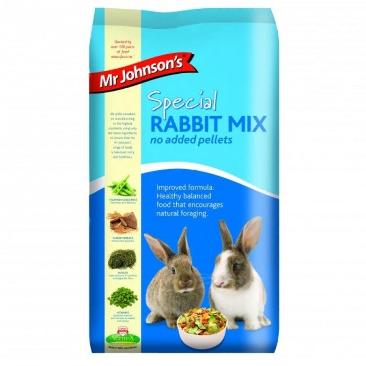Mix special pentru iepuri, Mr. Johnson`s Special Rabbit Mix, 15 kg