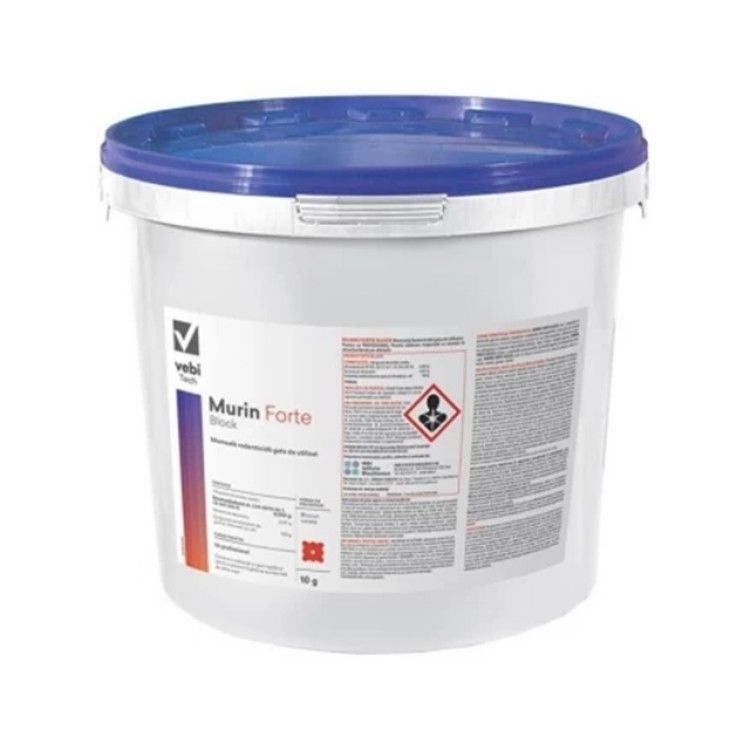 Raticid Murin Forte Block, Vebi, 10 kg (Fitosanitare)