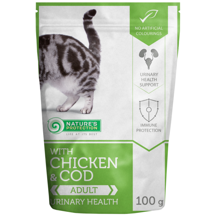 Nature's Protection Cat Urinary Health Chicken & Cod, 100 g