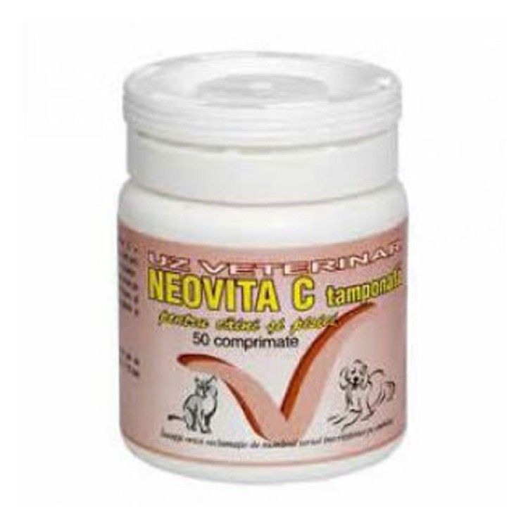 Neovita Vitamina C tamponata 50 cp