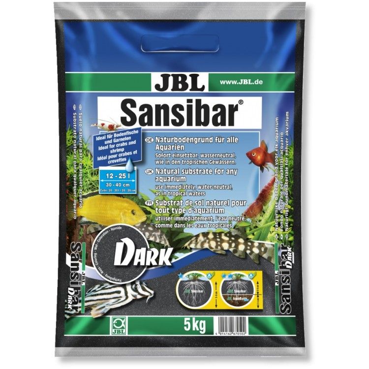 Nisip natural JBL Sansibar BLACK 5 kg