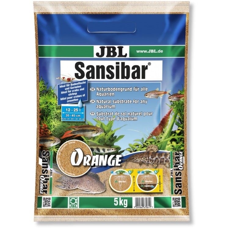 Nisip natural JBL Sansibar ORANGE 5 kg