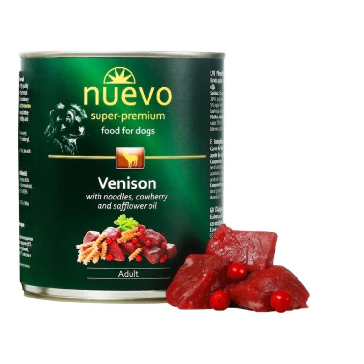 Hrana umeda caini, NUEVO Conserva Dog Caprioara, 800 g (Hrana Umeda - Caini)