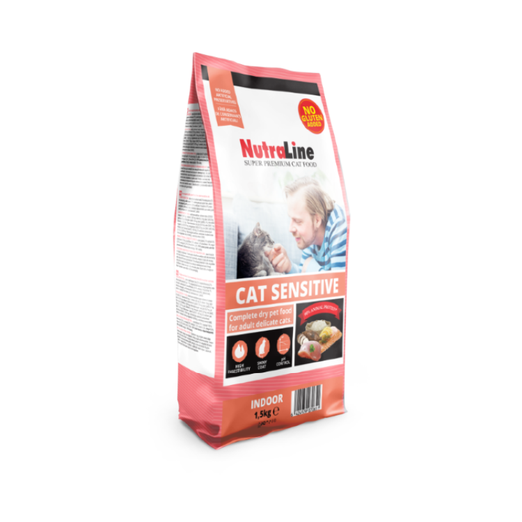 Nutraline Cat Sensitive  1,5 Kg