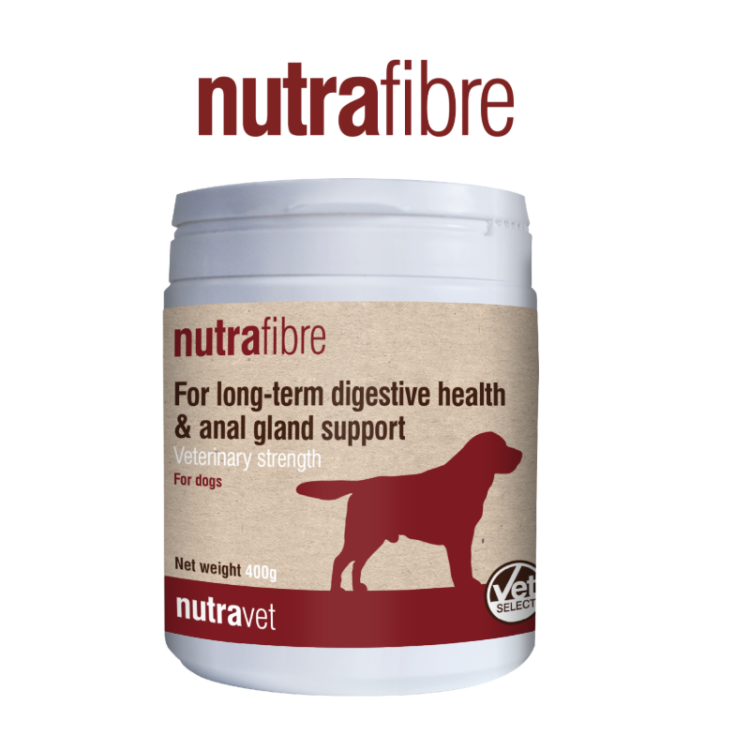 Nutravet Nutrafibre, Caini, 400 g (OTC)