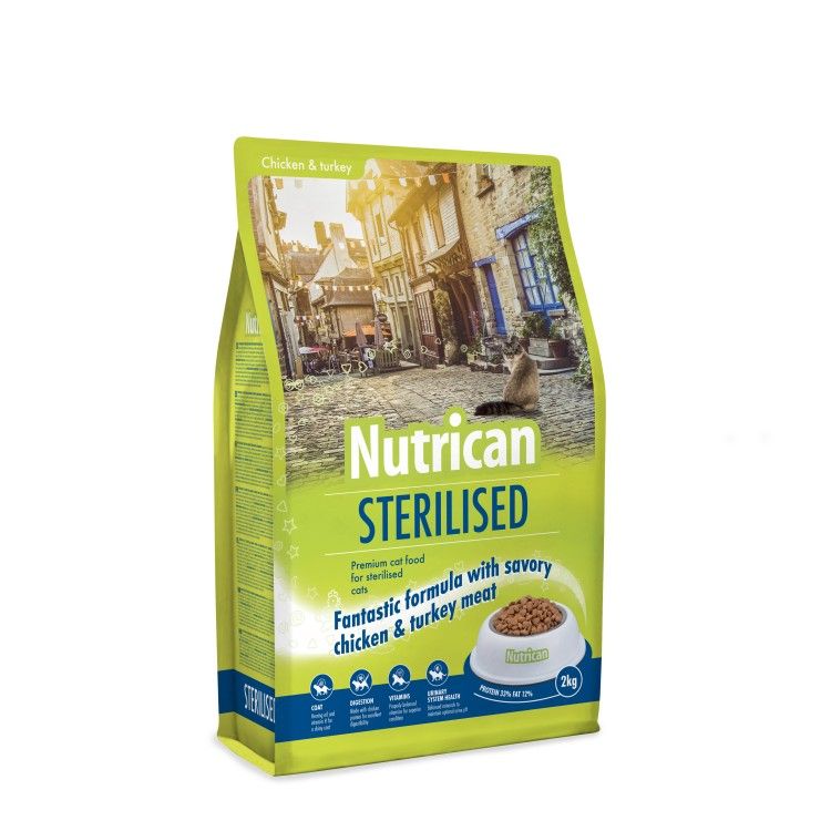 NUTRICAN CAT STERILISED 2 KG