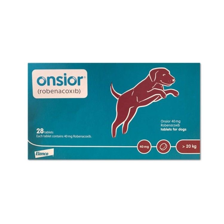 Onsior 40 mg, caini, blister 6 tablete (PRESCRIPTIE NECESARA)