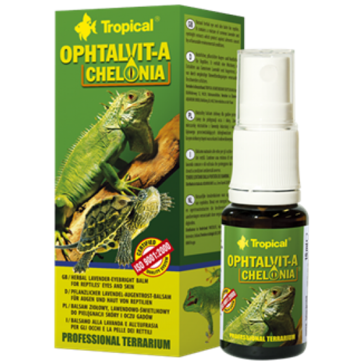 OPHTALVIT-A CHELONIA Tropical, 15 ml
