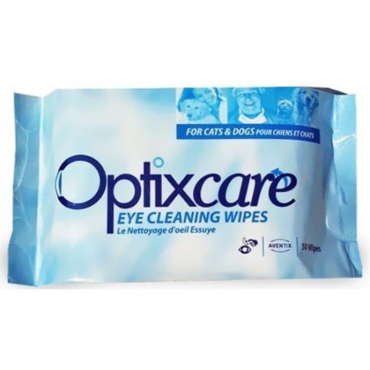 Optixcare EYE CLEANING WIPES, 50 bucati